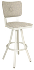 600-OX-10 Oxford Button Back Barstool