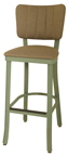 OX-130 BS Channel Back Barstool