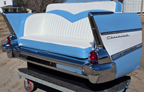 1957 Chevrolet 210 Blue Rear End Car Couch