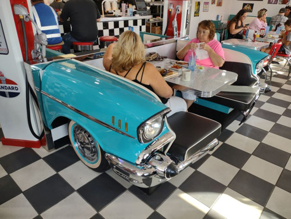 1957 Chevy Eccono Booth