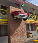 1957 Chevy Bel Air Wall Hanging for the Hotel El Rancho, Gallup, NM