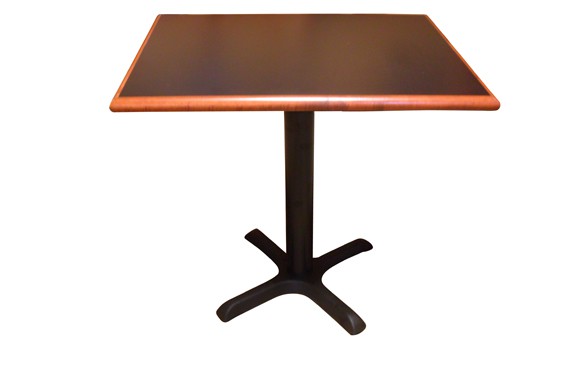 Restaurant Table Top with DWB-125 Wood Edge