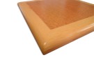 Restaurant Table Top with Rolled Wood Edge