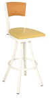 Click Here for Information on the 600-OX-60 Oxford Free Standing Swivel Plain Back Stool