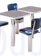 Click on Image for Retro Modular Seating with Backs Details