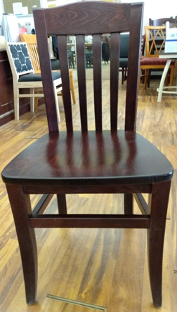 WLS-100 In Stock Woodland Slat Back Dining Chair