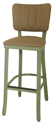 Ox-130 BS Oxford Channel Back Bar Stool