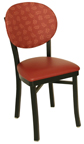 OX-20 - Oxford Metal Round Back Chair Chair