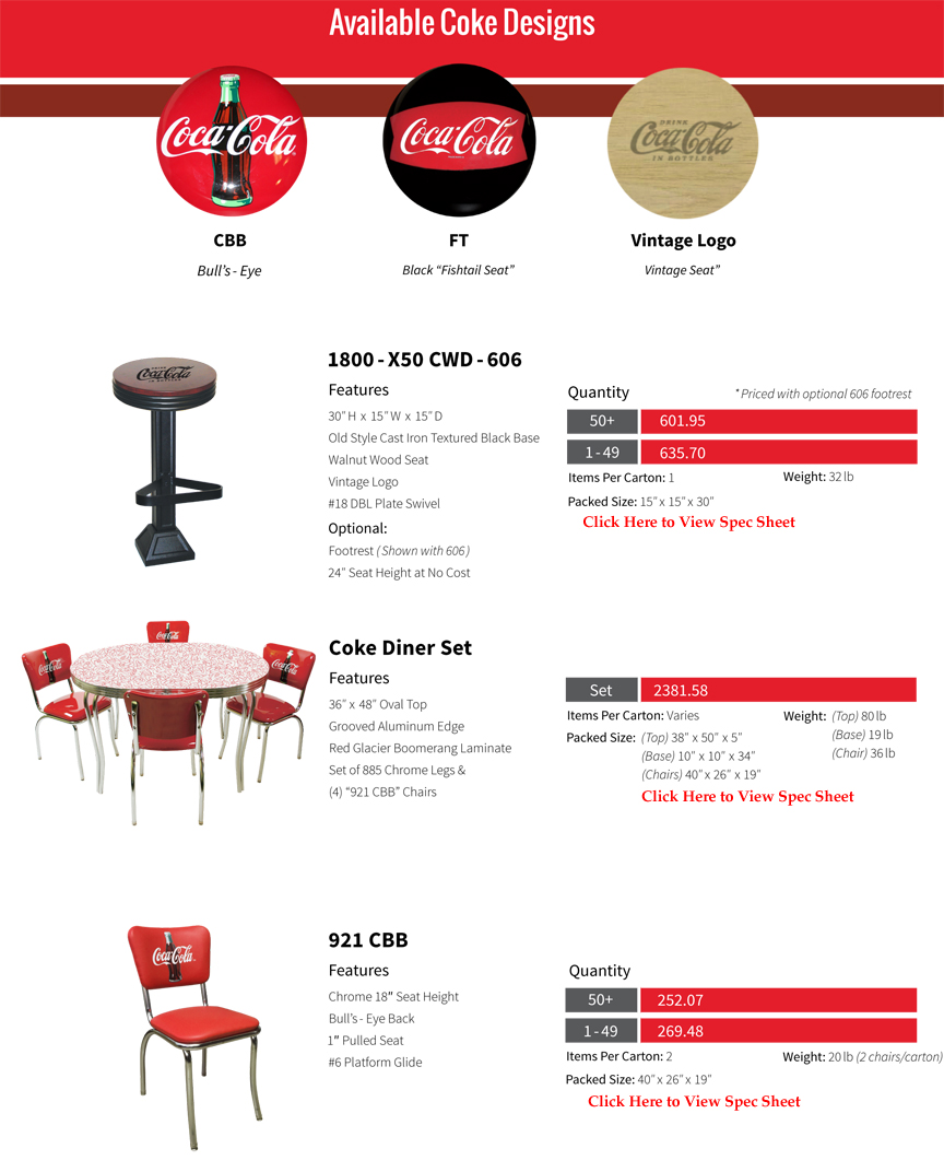 Coca Cola Furniture Page 5